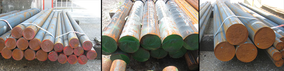 Barre di ghisa tonde fuse in colata continua
